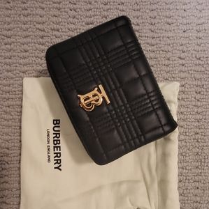 **Like New** BURBERRY Black Square Mini Lola Bag